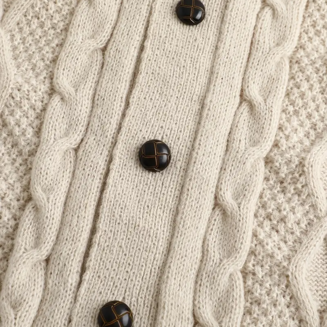 Gabriel™ | Klassieke gebreide vest