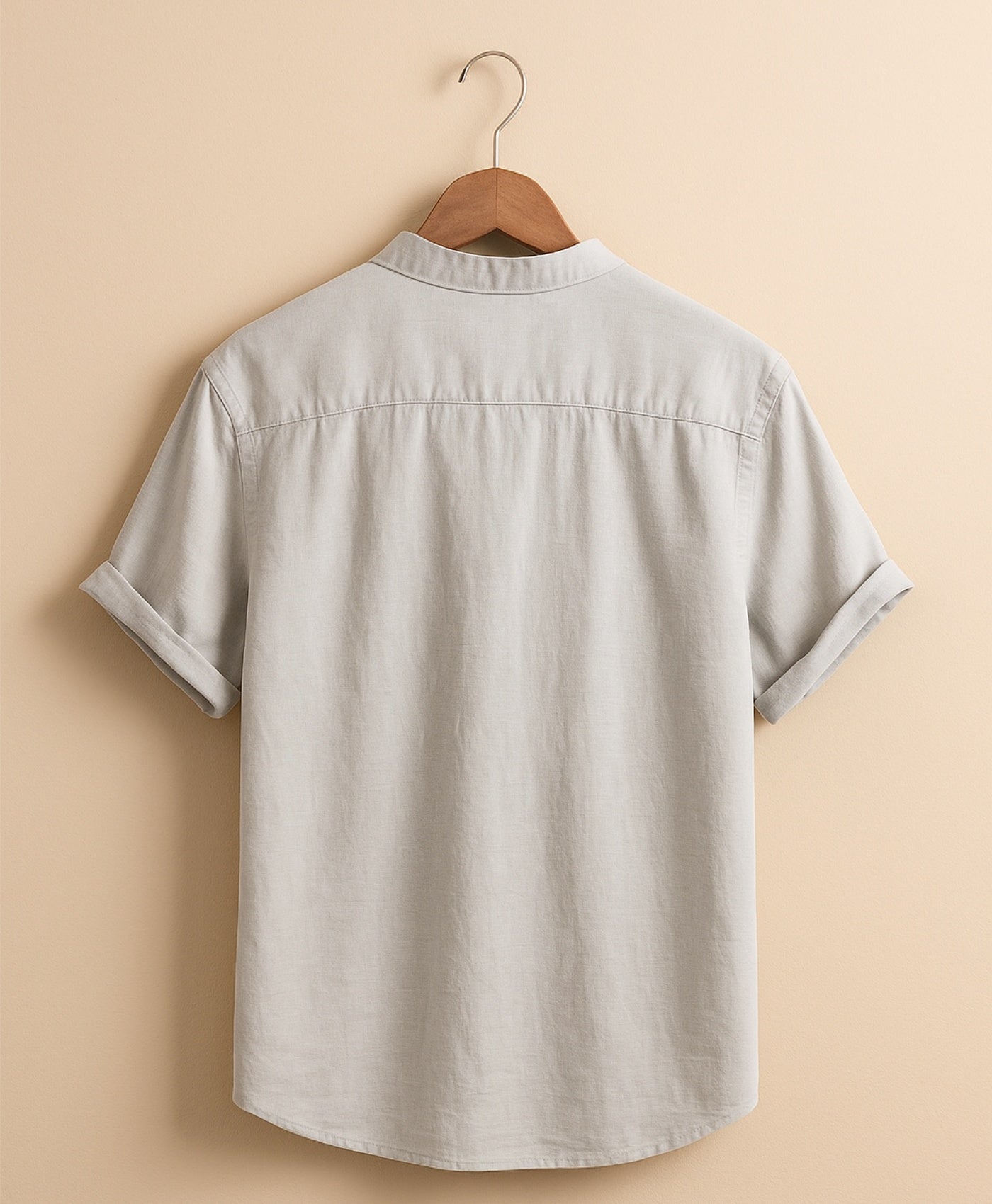 Grijs Tropez Linnen Overhemd