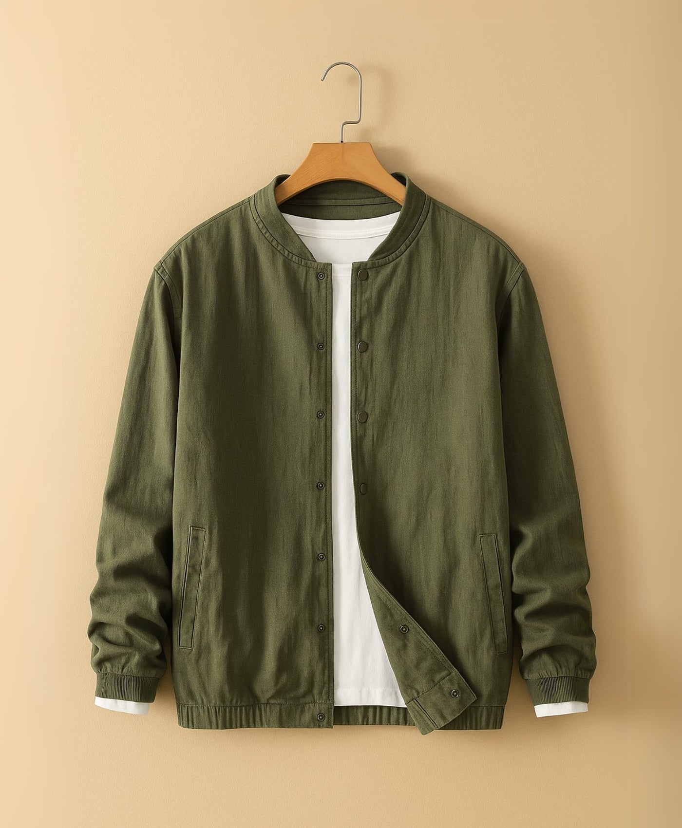 Olijf Groen Tropez Linnen Jacket