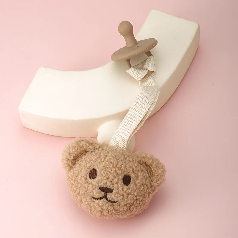 "tommy" Baby Fopspeen hanger  met lekkere zachte knuffel