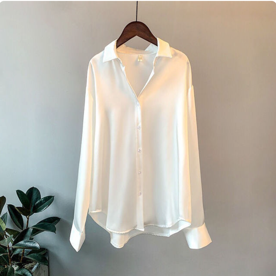 Camicia™ | Satijnen blouse voor dames