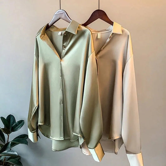 Camicia™ | Women's Satin Blouse